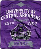 NCAA Central Arkansas Label Raschel Throw NCAA Central Arkansas Label Raschel Throw