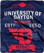 NCAA Dayton Label Raschel Throw NCAA Dayton Label Raschel Throw