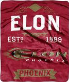NCAA Elon Label Raschel Throw NCAA Elon Label Raschel Throw