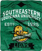 NCAA Southeastern Louisiana Label Raschel Throw NCAA Southeastern Louisiana Label Raschel Throw