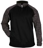 Badger Sport Adult Blend Sport 1/4 Zip Jacket Badger Sport Adult Blend Sport 1/4 Zip Jacket