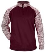 Badger Sport Adult Blend Sport 1/4 Zip Jacket Badger Sport Adult Blend Sport 1/4 Zip Jacket