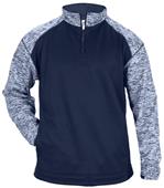 Badger Sport Adult Blend Sport 1/4 Zip Jacket Badger Sport Adult Blend Sport 1/4 Zip Jacket