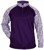 Badger Sport Adult Blend Sport 1/4 Zip Jacket Badger Sport Adult Blend Sport 1/4 Zip Jacket