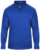 Badger Sport Adult Tonal Blend 1/4 Zip Shirt Badger Sport Adult Tonal Blend 1/4 Zip Shirt
