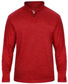 Badger Sport Adult Tonal Blend 1/4 Zip Shirt Badger Sport Adult Tonal Blend 1/4 Zip Shirt