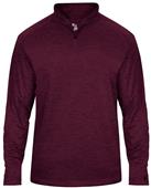Badger Sport Adult Tonal Blend 1/4 Zip Shirt Badger Sport Adult Tonal Blend 1/4 Zip Shirt