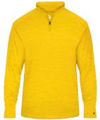 Badger Sport Adult Tonal Blend 1/4 Zip Shirt Badger Sport Adult Tonal Blend 1/4 Zip Shirt