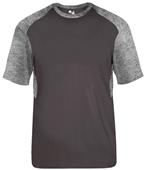 Badger Sport Adult Youth Tonal Blend Panel Tee Badger Sport Adult Youth Tonal Blend Panel Tee