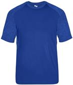 Badger Sport Adult Youth Tonal Blend Panel Tee Badger Sport Adult Youth Tonal Blend Panel Tee