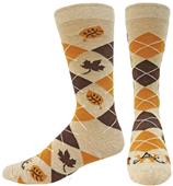 Wright Avenue Harvest Novelty Cotton Crew Sock Wright Avenue Harvest Novelty Cotton Crew Sock