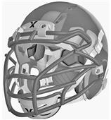 Xenith Epic Youth Football Helmet Prism Facemask Xenith Epic Youth Football Helmet Prism Facemask
