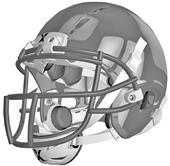 Xenith Epic Youth Football Helmet XRS-21 Facemask Xenith Epic Youth Football Helmet XRS-21 Facemask