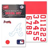Rawlings MLB Team Decal Kits Batting Helmet Decals