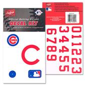 Rawlings MLB Team Decal Kits Batting Helmet Decals