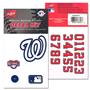 Rawlings MLB Team Decal Kits Batting Helmet Decals