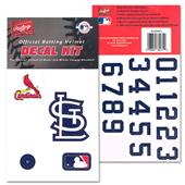 Rawlings MLB Team Decal Kits Batting Helmet Decals