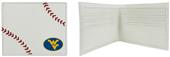 West Virginia Mountaineers Classic Baseball Wallet West Virginia Mountaineers Classic Baseball Wallet