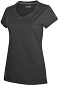 Champion Womens V-Neck Vapor Cotton Tee Champion Womens V-Neck Vapor Cotton Tee