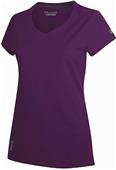 Champion Womens V-Neck Vapor Cotton Tee Champion Womens V-Neck Vapor Cotton Tee