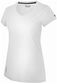 Champion Womens V-Neck Vapor Cotton Tee Champion Womens V-Neck Vapor Cotton Tee