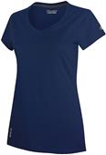 Champion Womens V-Neck Vapor Cotton Tee Champion Womens V-Neck Vapor Cotton Tee