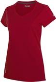 Champion Womens V-Neck Vapor Cotton Tee Champion Womens V-Neck Vapor Cotton Tee
