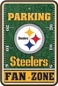 NFL Pittsburgh Steelers Plastic Parking Sign NFL Pittsburgh Steelers Plastic Parking Sign