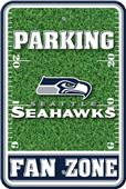 NFL Seattle Seahawks Plastic Parking Sign NFL Seattle Seahawks Plastic Parking Sign