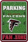 NFL Atlanta Falcons Plastic Parking Sign NFL Atlanta Falcons Plastic Parking Sign
