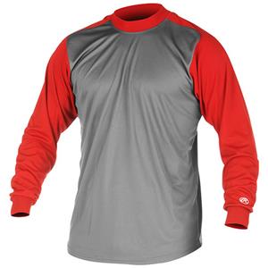 S - GREY/SCARLET