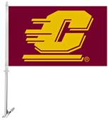 Collegiate Central Michigan 2-Sided 11x18 Car Flag Collegiate Central Michigan 2-Sided 11x18 Car Flag