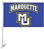 Collegiate Marquette 2-Sided 11x18 Car Flag Collegiate Marquette 2-Sided 11x18 Car Flag