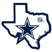 NFL Dallas Cowboys Home State Decal NFL Dallas Cowboys Home State Decal