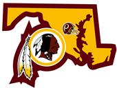 NFL Washington Redskins Home State Decal NFL Washington Redskins Home State Decal