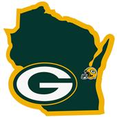 NFL Green Bay Packers Home State Decal NFL Green Bay Packers Home State Decal