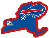 NFL Buffalo Bills Home State Decal NFL Buffalo Bills Home State Decal
