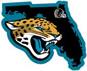 NFL Jacksonville Jaguars Home State Decal NFL Jacksonville Jaguars Home State Decal