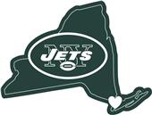 NFL New York Jets Home State Decal NFL New York Jets Home State Decal