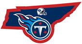 NFL Tennessee Titans Home State Decal NFL Tennessee Titans Home State Decal