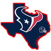 NFL Houston Texans Home State Decal NFL Houston Texans Home State Decal