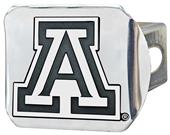 Fan Mats NCAA Arizona Chrome Hitch Cover Fan Mats NCAA Arizona Chrome Hitch Cover
