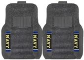 Fan Mats NCAA US Naval Academy Deluxe Car Mat Set Fan Mats NCAA US Naval Academy Deluxe Car Mat Set