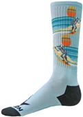 Red Lion Skeleton Surfer Crew Socks Red Lion Skeleton Surfer Crew Socks