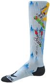 Red Lion Skeleton Snowboarder Knee-High Socks Red Lion Skeleton Snowboarder Knee-High Socks