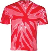 Dyenomite Apparel Performance Poly Tie Dye Tee Dyenomite Apparel Performance Poly Tie Dye Tee