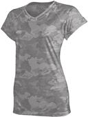 Champion Womens Essential Double Dry V-Neck Tee Champion Womens Essential Double Dry V-Neck Tee