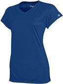 Champion Womens Essential Double Dry V-Neck Tee Champion Womens Essential Double Dry V-Neck Tee