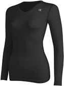 Champion Womens Double Dry L/S Compression Top Champion Womens Double Dry L/S Compression Top