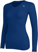 Champion Womens Double Dry L/S Compression Top Champion Womens Double Dry L/S Compression Top